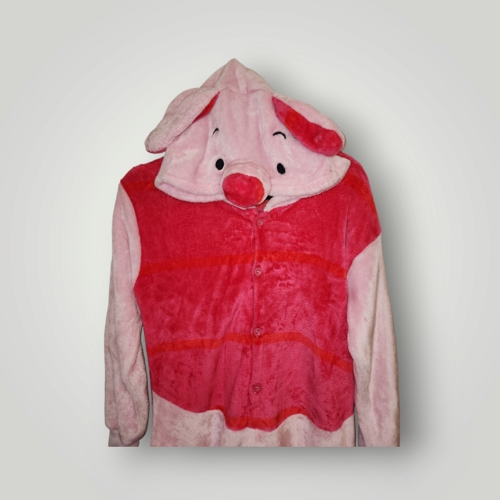 Cozy Pink Hooded Onesie